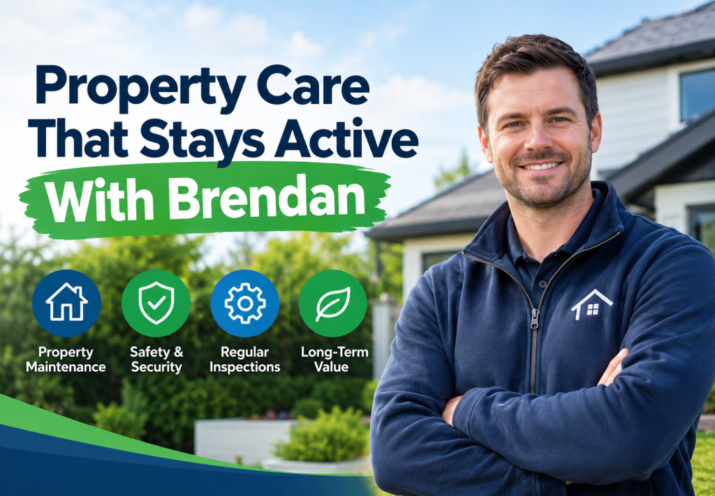 Property Care That Stays Active With Brendan