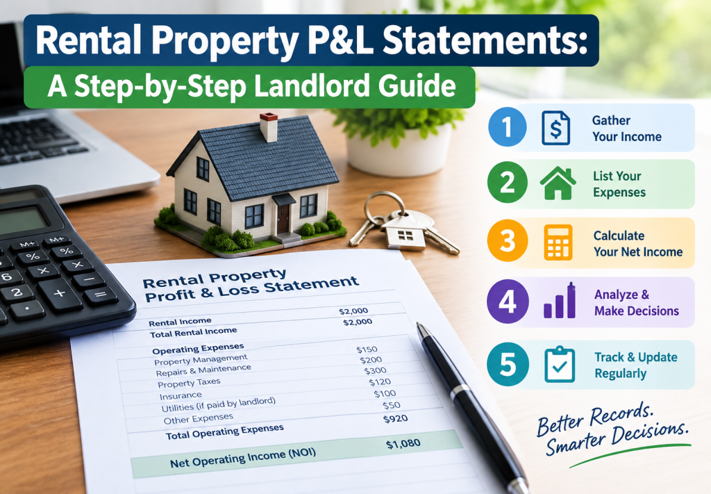 Rental Property P&L Statements A Step-by-Step Landlord Guide